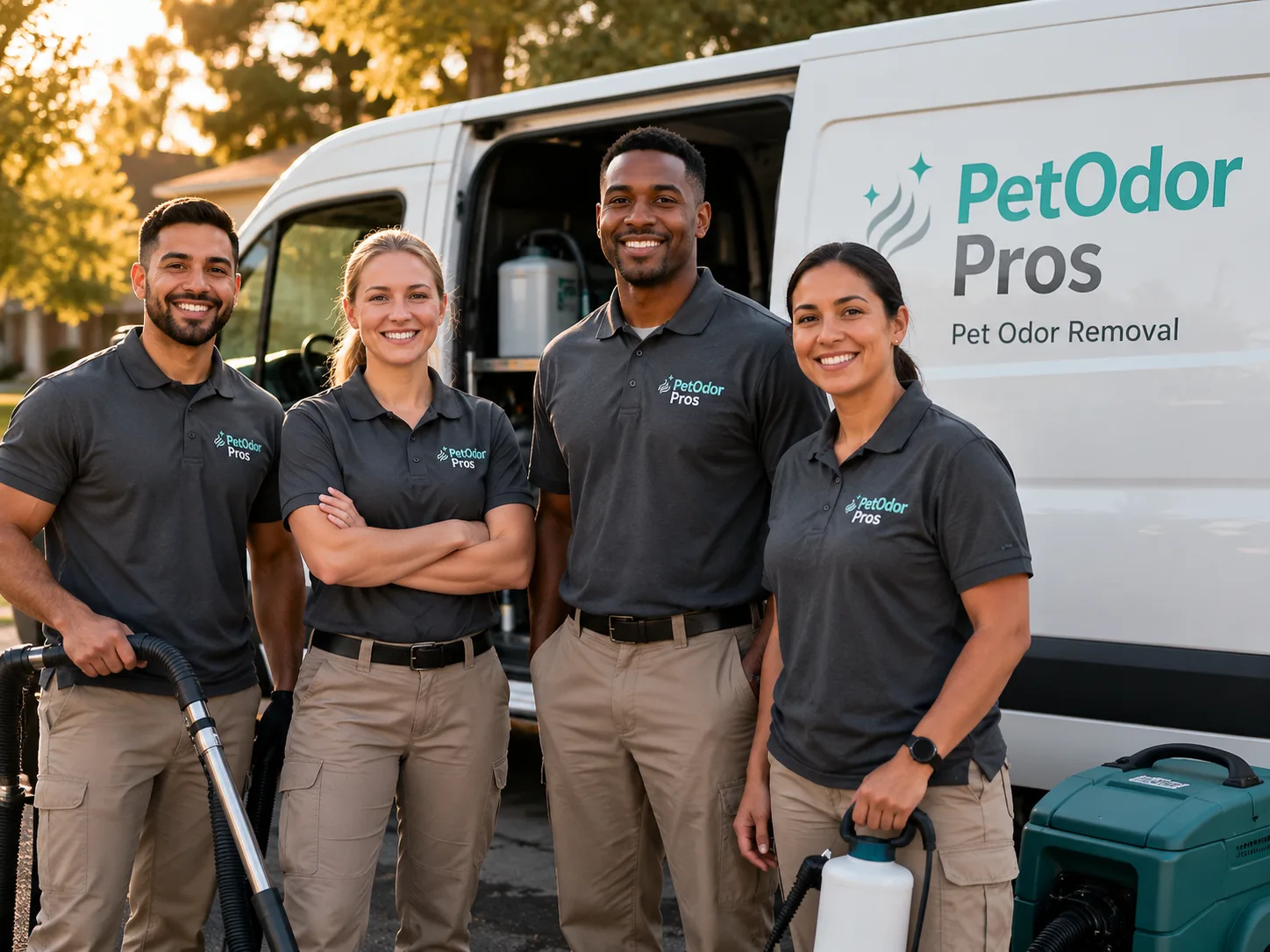 Pet Odor Removal team serving Peckville, PA